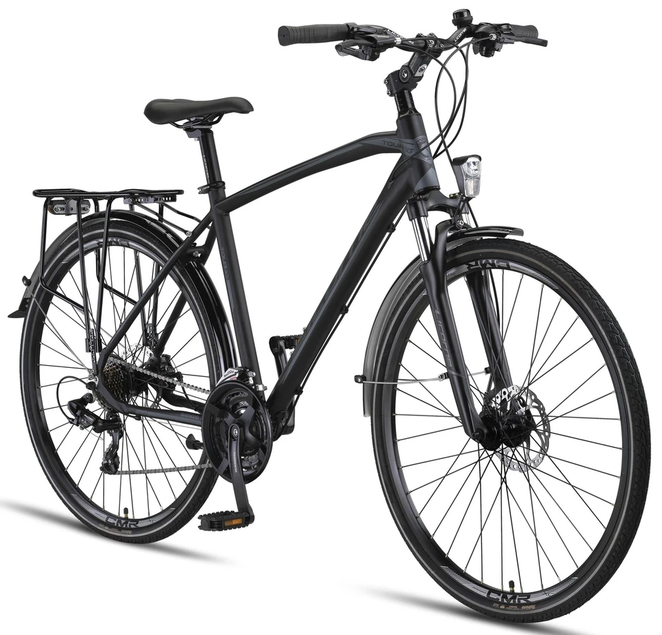Licorne Bike Premium Touring Trekking Bike in 28 Zoll - Fahrrad für Jungen, Mädc