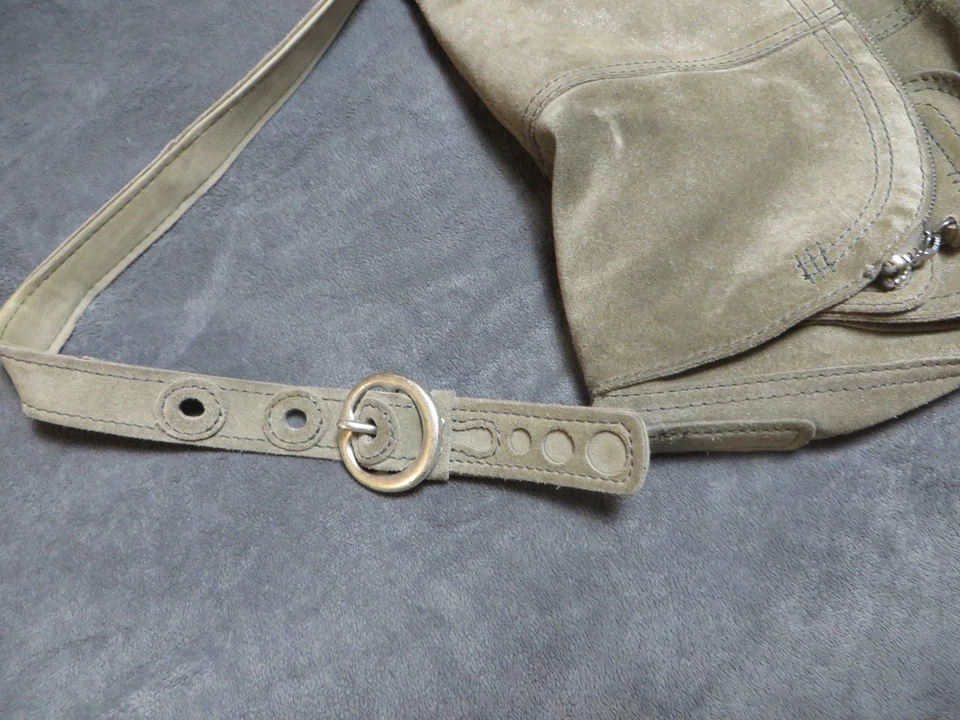 Liebeskind Berlin Shoulder Bag Womens Large Suede Adjustable Strap Boho Purse - Image 3 of 4