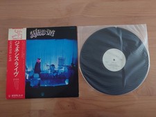 Genesis GenesisLive Live obi included LPrecord sample board jacket aged dirt