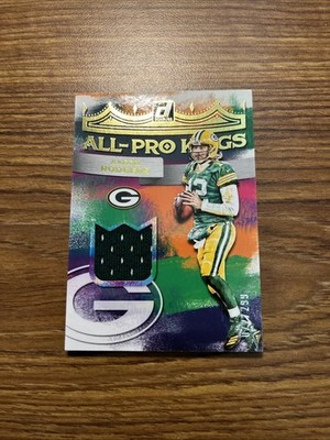 2022 Panini Donruss AARON RODGERS Studio Series ALL PRO KINGS SP Patch (72/299)