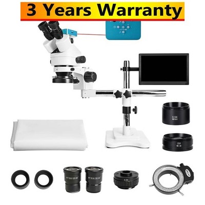 HAYEAR HYZS7045-STL1 Microscope Trinocular Single-armed HD Continuous Multiplier