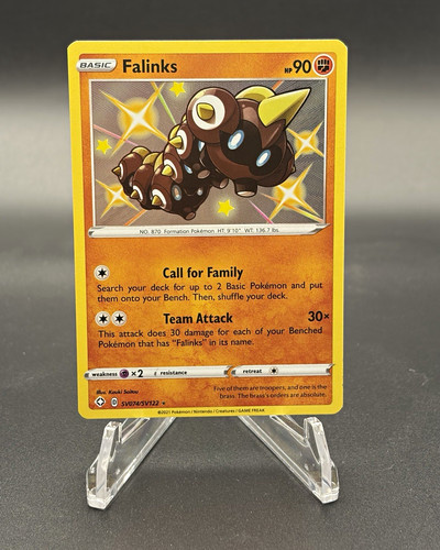 2021 Pokemon Falinks SV074/SV122 Shining Fates Shiny Vault Holo NM