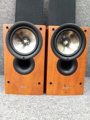 KEF iQ10 Bookshelf Speakers Pair Q-Series Audiophile Hi-Fi Tested TB01 5.0/PC