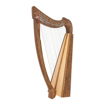 Roosebeck Heather Harp 22-String Chelby Levers Vine