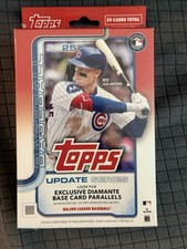 2025 Topps Update Series MLB Baseball Hanger Box- 59 Cards NEW & FACTORY SEALED!