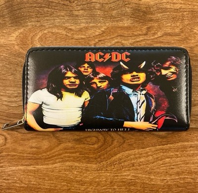 NEW AC/DC Double Sided Zip Wallet ACDC