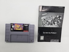 Nickelodeon Aaahh!!! Real Monsters (SNES, 1994) SNES Game w/ Manual