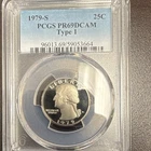 1979 Washington Quarter 25C PCGS PR69DCAM Type 1 Silver San Francisco