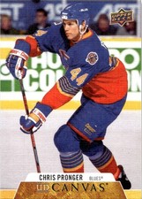 2020-21 Upper Deck UD Canvas Retired Legends Chris Pronger St. Louis Blues #C250