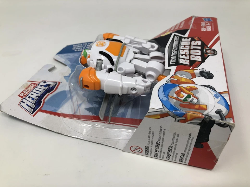 Playskool Heroes Transformers Rescue Bots Rescan Blades The Flight Bot Action Fi - Image 3 of 4