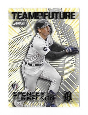 2022 Topps Stadium Club Spencer Torkelson Team of the Future RC Black /99 #TOF10