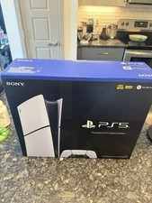 Sony PS5 Slim Digital Edition 1TB Video Game Console - White