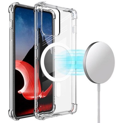 For HTC U24 U24Pro U23 23Pro U20 Anti Impact Magnectic Clear Gel skin case cover