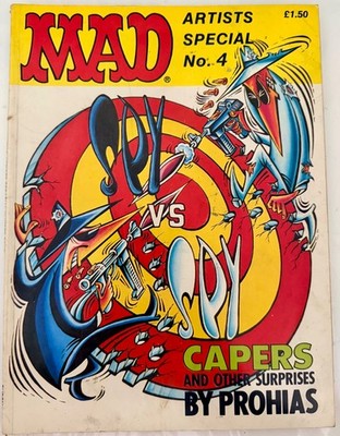 MAD Artists Special No.4 'SPY vs SPY' , 1982. **Good Condition - Bagged**