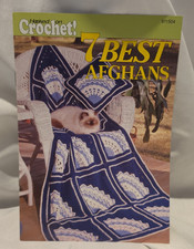 Hooked on Crochet 7 Best Afghans 1991 Paperback