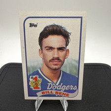 Topps 1989 Bill Bene #84 #1 Draft Pick Los Angeles Dodgers MLB Baseball Card