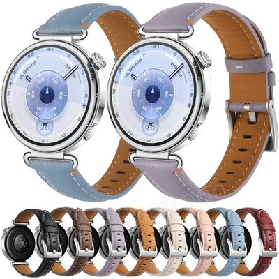 18mm Leder Armband für Huawei Watch GT6 / 5 / 4 41mm GT 5 Pro 42mm Uhrenarmband