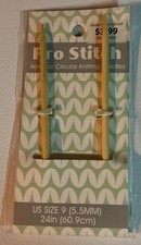 New Pro Stitch Bamboo 24  Circular Knitting Needles US Size 9 5.5mm 