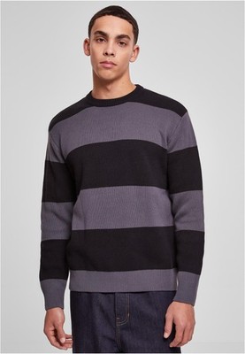 Heavy Oversized Striped Sweatshirt Männer Pullover  | Urban Classics | TB6342