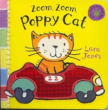 ZoomZoom Poppy Cat by Jones, Lara Board book Book The Fast Free Shipping