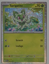 Sprigatito 1/215 Scarlet & Violet Black Star Promos Holo Pokemon TCG on eBay