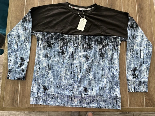 VETEMENTS Maglione esclusivo vestibilità ampia XL blu nero