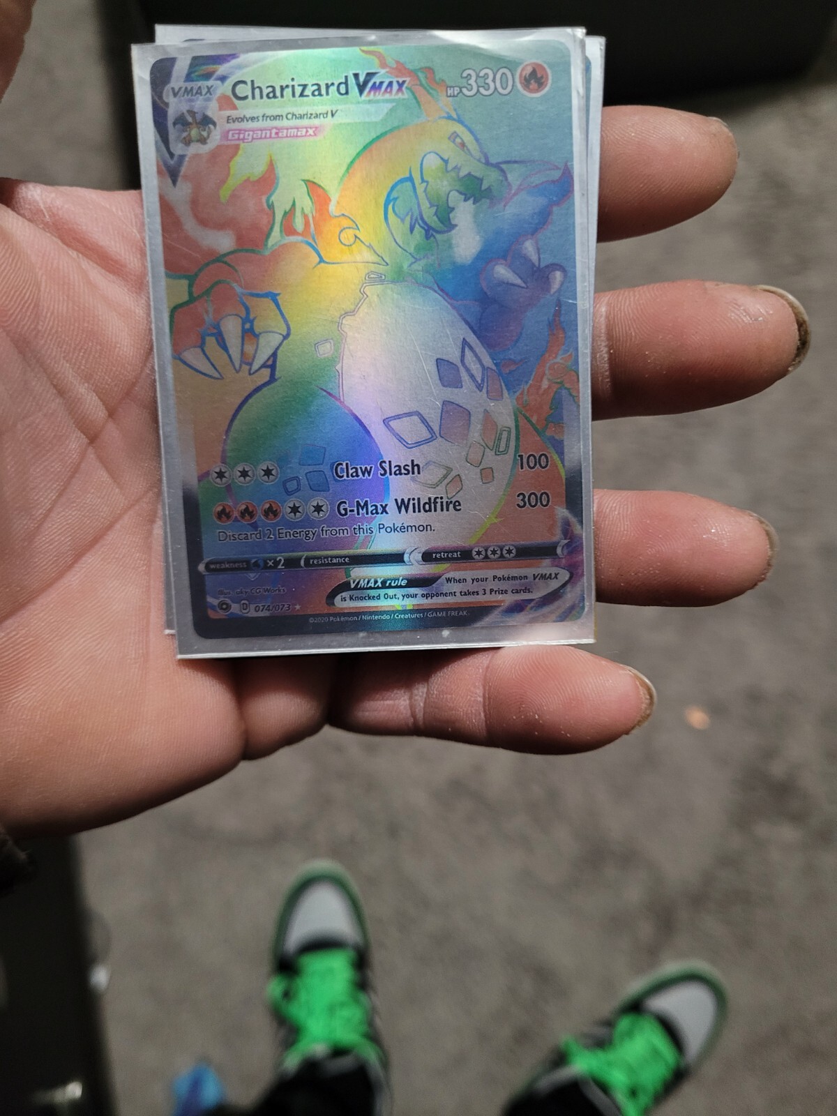 Charizard VMAX (Secret) 74/73 Champions Path Holo