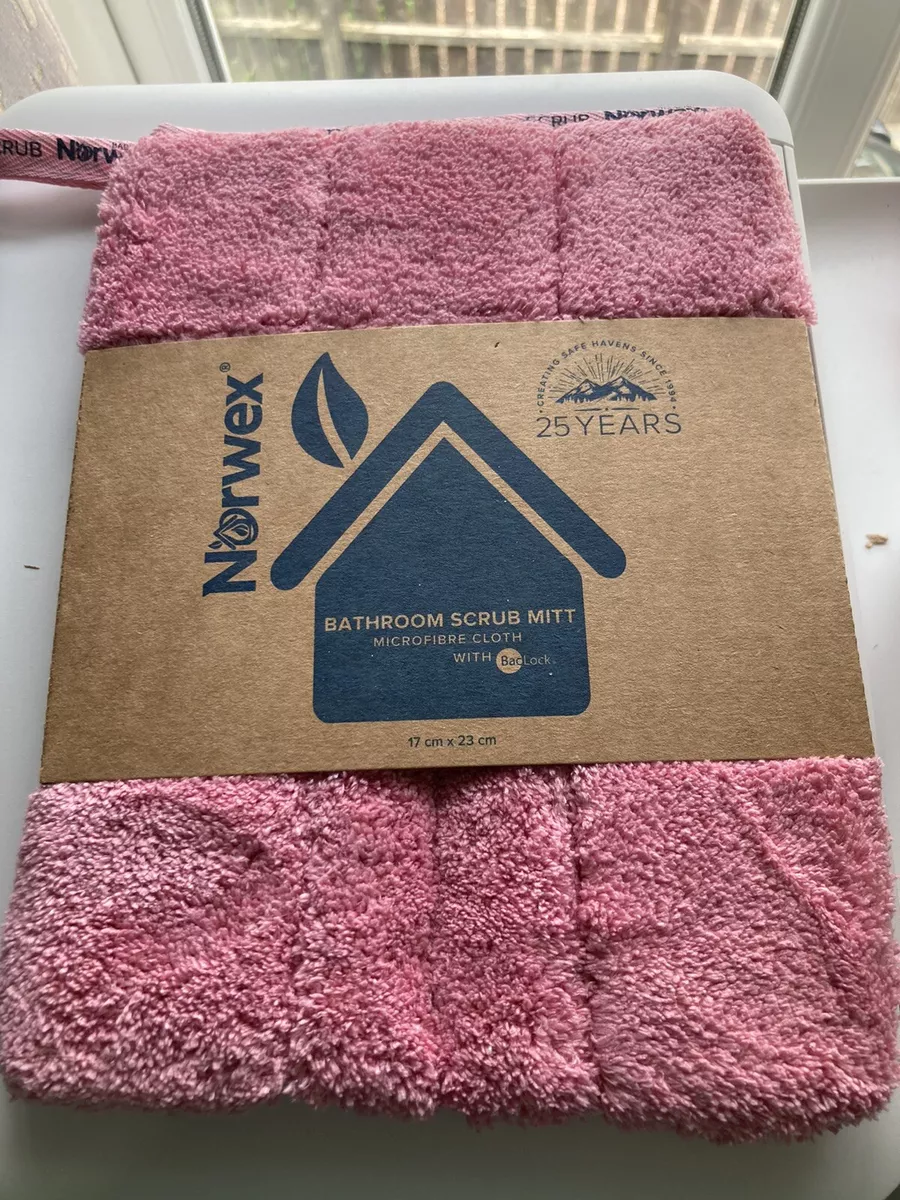 Norwex bathroom scrub sale mitt