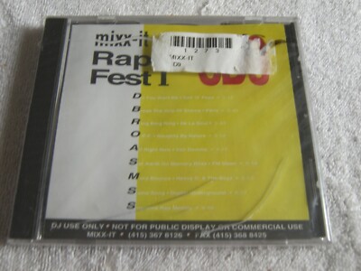 MIXX-IT / RAP FEST  1  VOL. 9  NEW FACTORY SEALED Feat HEAVY D - DE LA SOUL