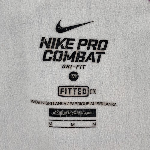 Nike Women’s Pro Combat Jacket M Pink Dri-Fit Fitted 1/4 Zip Long Sleeve - Picture 8 of 9