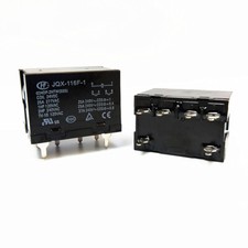 10Pcs HONGFA JQX-116F-1-024DP-2HTW Power Relay 6Pin 25A 277VAC