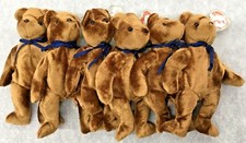 Ty Beanie Baby - TED-e Brown Bear (6 Available)