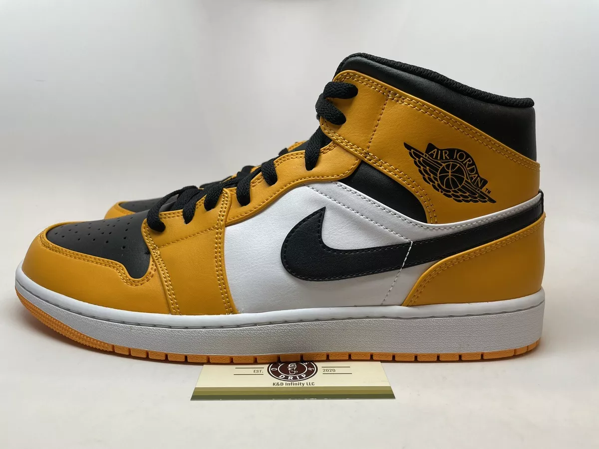 Jordan 1 yellow sales toe 2020