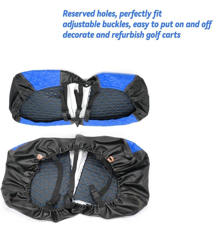 Golf Cart Seat Covers for Club Car Precedent Onward Tempo OEM Fronts