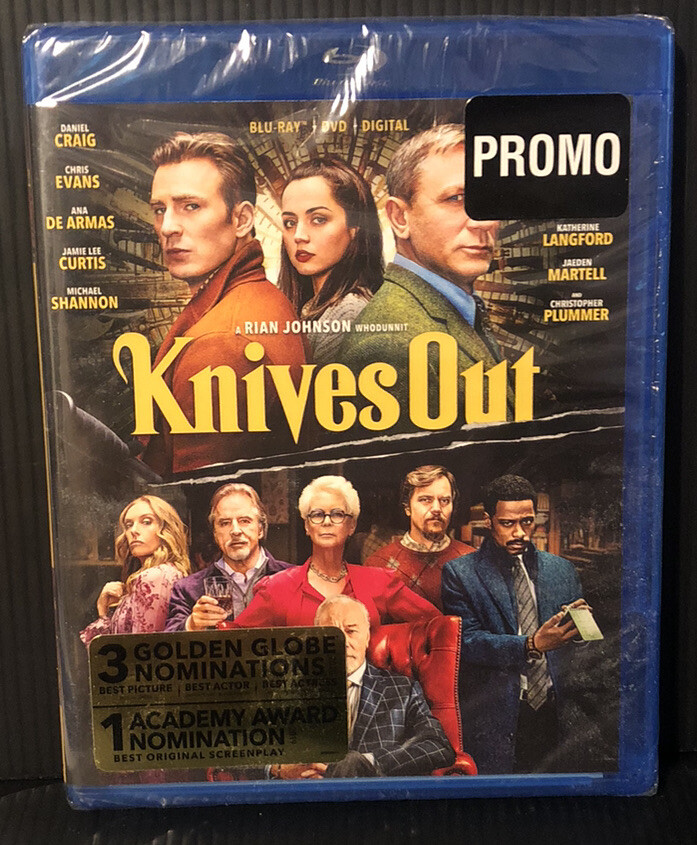 Knives Out (Blu-ray DVD Digital) PROMO