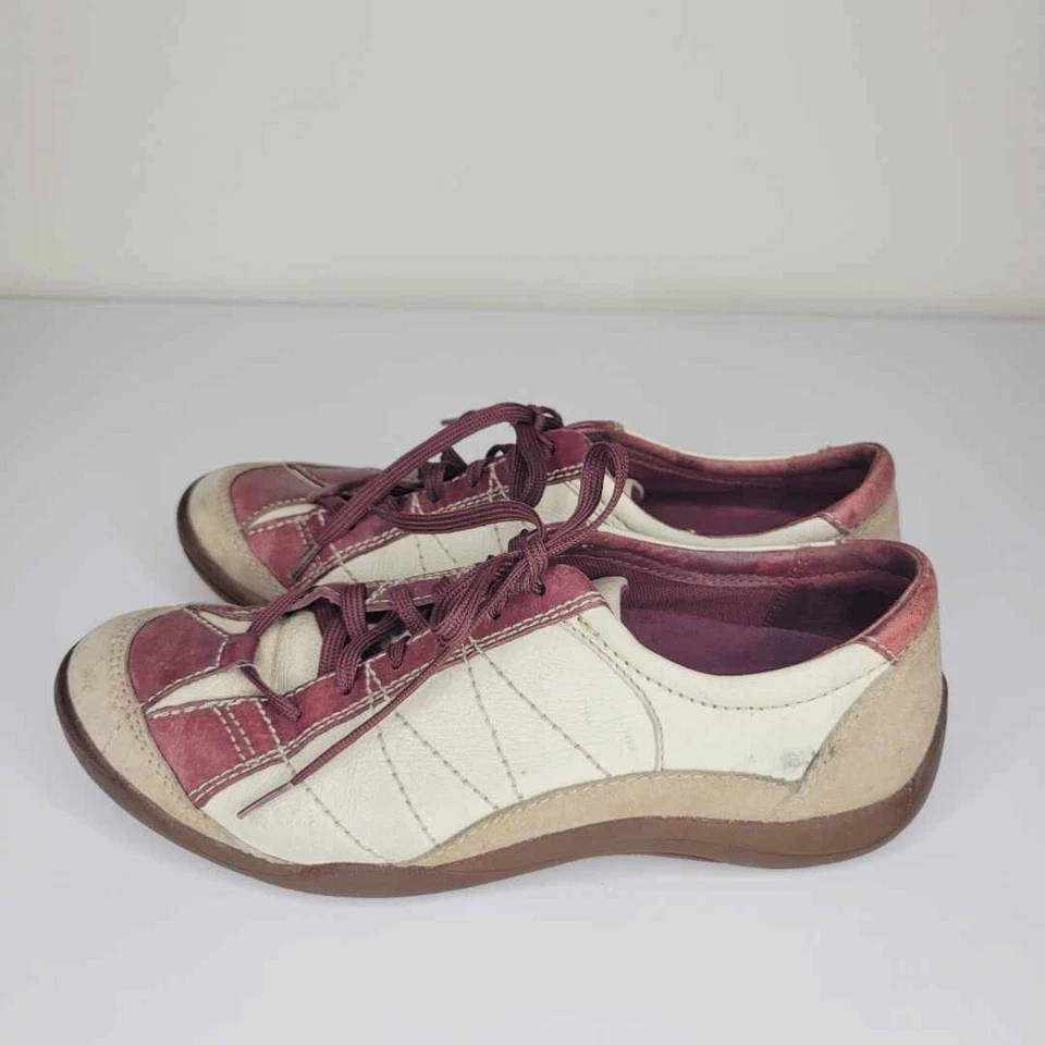 Zapatillas deportivas Hush Puppies 100 % relax de cuero y gamuza H53539 para mujer talla 7,5 Foto 4 de 4