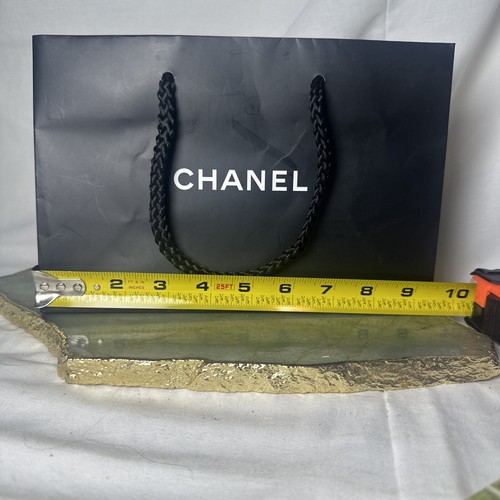 Original Chanel kleine Paper Shopping Geschenktüte schwarz - Bild 6 von 7