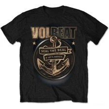 Volbeat Anchor T-Shirt Unisex Rock Band Short Tee Fan Gifts All Size