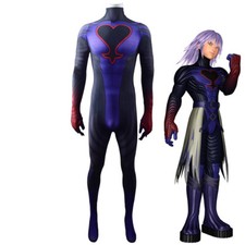 Kingdom Hearts Costume Cosplay Riku Replica Bodysuit For Kids Adult