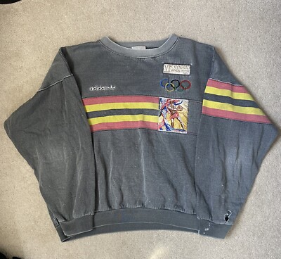 Vintage 1976 Adidas Olympics Montreal Canada Mens Size Medium | eBay