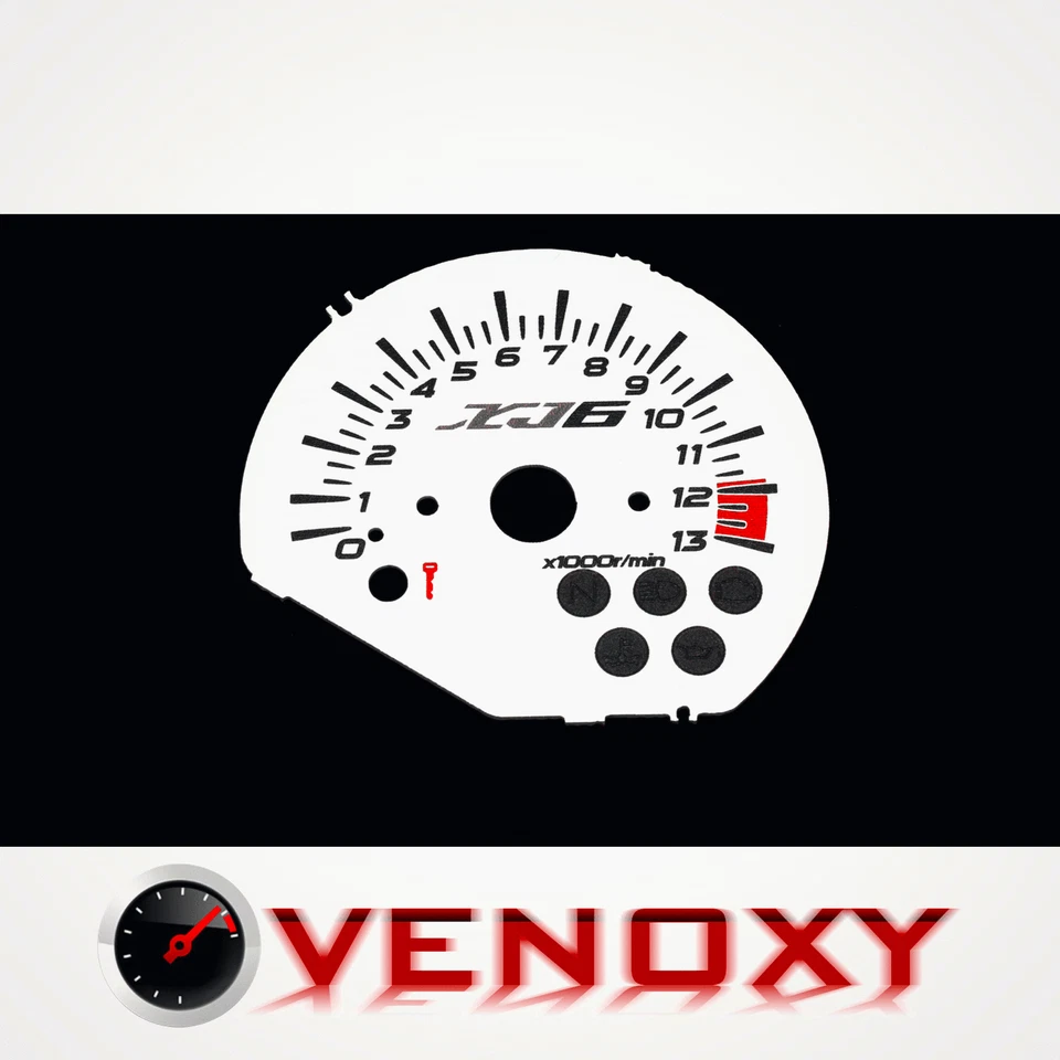 VENOXY Yamaha XJ6 Fond de Compteur BLANC