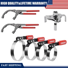 SPARKWHIZ 7 IN 1 Oil Filter Wrench Set Oil Filter Removal Tool 2-3/4" 5-1/4" USA