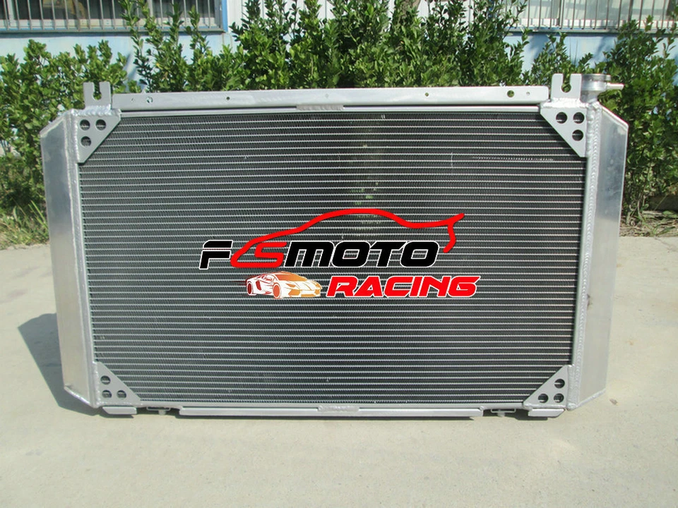 Alu Radiatore Per 1988-1997 Nissan Patrol GQ Y60 2.8 4.2 Diesel TD42 3.0 Petrol - Imagen 2 de 4