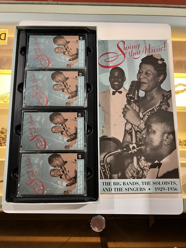 Swing That Music - Big Band Compilation, Box Set 4 Cassettes and Book - Picture 3 of 4