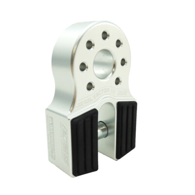 Factor 55 Flat Link 16.000 lbs Silber Schäkel Seilwinde Windenhaken Jeep