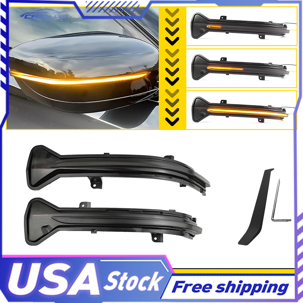 Dynamic LED Lamp Mirror Turn Signal Light For BMW 3 Series G20 G21 G28 2019-2023
