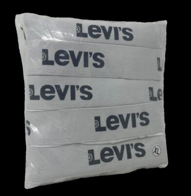 Levi's Men's White Underwear Bikini Briefs 100% Cotton Tag Free - 5 Pack - XL