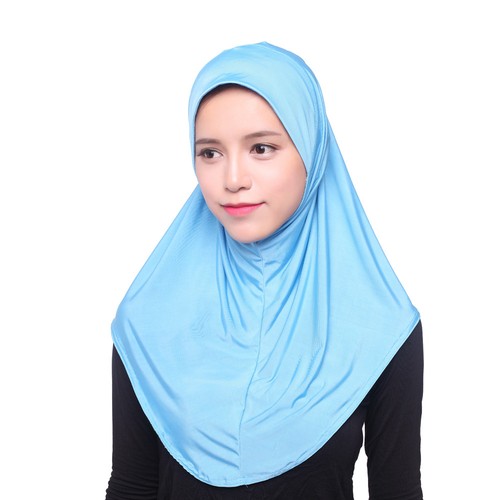 Muslim Women Full Cover Soft Scarf Hijab Islamic Shawls Arab Shayla Wrap Scarves - Picture 40 of 64
