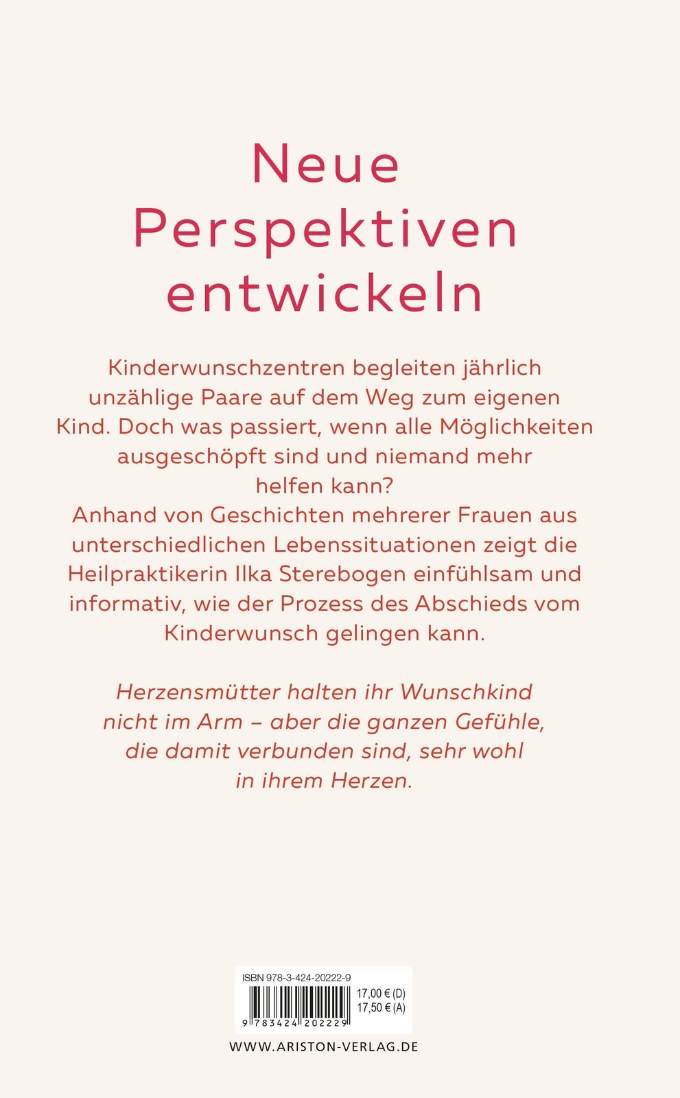 Thumbnail - Herzensmütter Glücklich Werden Trotz Unerfülltem Kinderwunsch Ilka