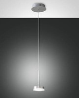 Fabas Luce Led Pendelleuchte Dunk Ø140Mm 8W Warmweiß Aluminium